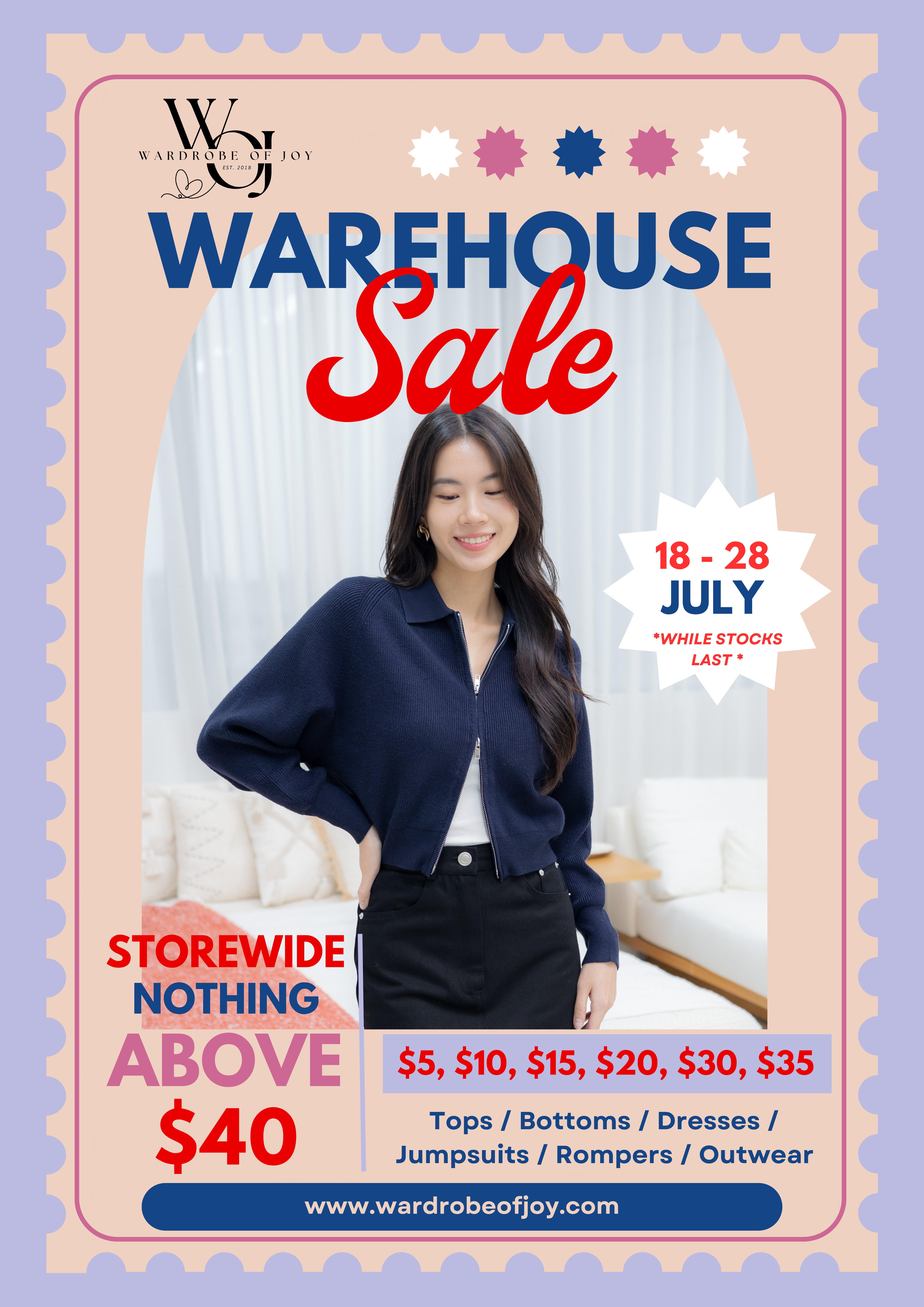 Warehouse sales