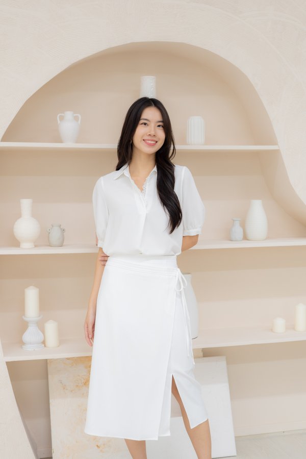 Zoe Shirt In White