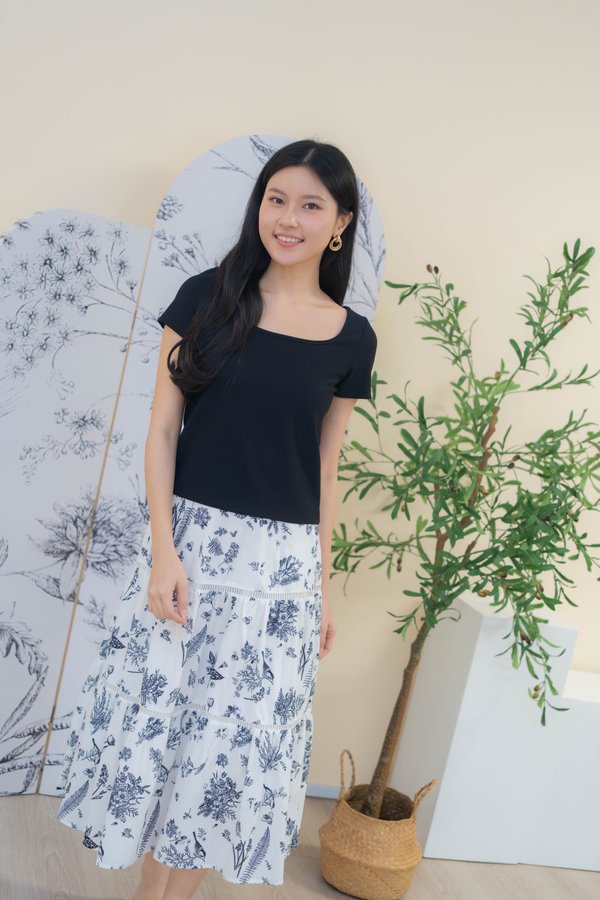 Tilly Basic Top In Black