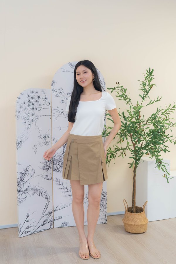 Rumi Skorts In Khaki