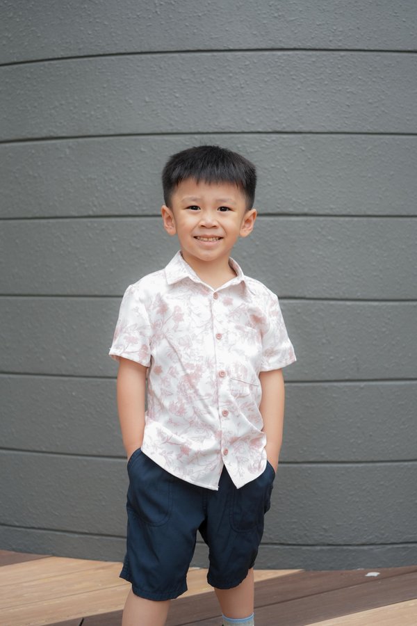 [家和系列] Harmony Kids Shirt In Pink