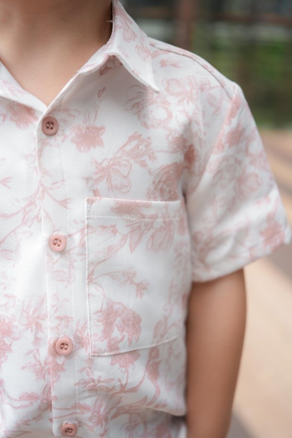 [家和系列] Harmony Kids Shirt In Pink