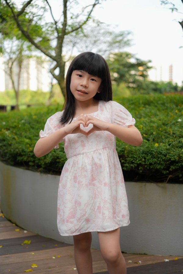 [家和系列] Harmony Kids Dress In Pink