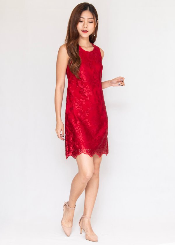 Acellent Dress In Red